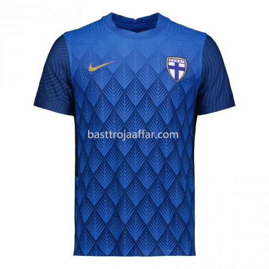 Finland Borta Fotbollströja 2022 Kortärmad