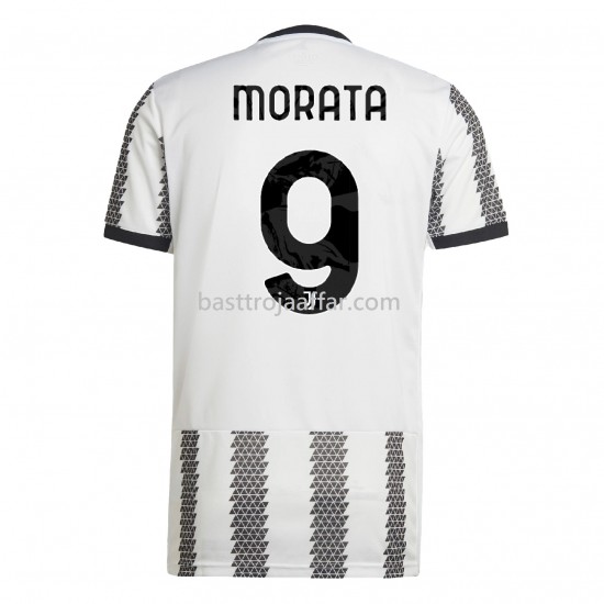 Juventus Morata 9 Hemma Fotbollströja 2022/23 Kortärmad