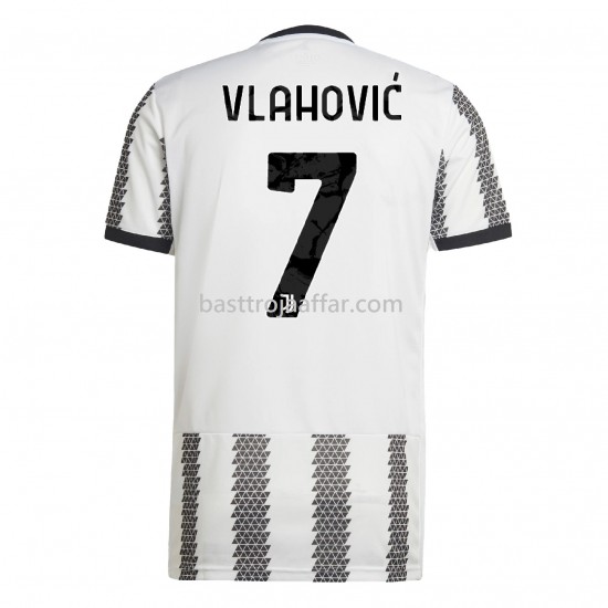 Juventus Vlahovic 7 Hemma Fotbollströja 2022/23 Kortärmad