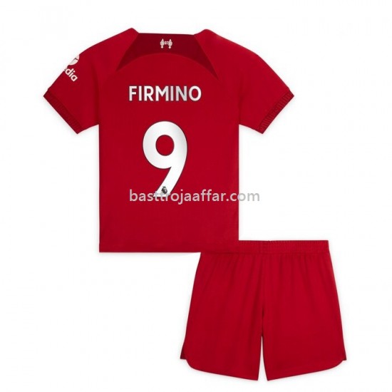 Liverpool Firmino 9 Barn Hemma Fotbollströja 2022/23 Kortärmad