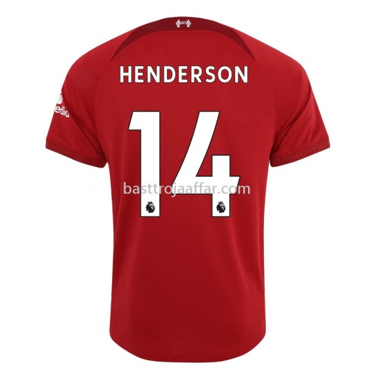 Liverpool Henderson 14 Hemma Fotbollströja 2022/23 Kortärmad