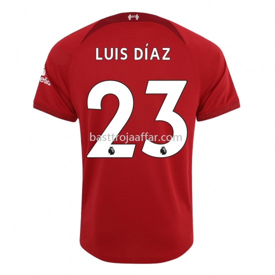 Liverpool Diaz 23 Hemma Fotbollströja 2022/23 Kortärmad