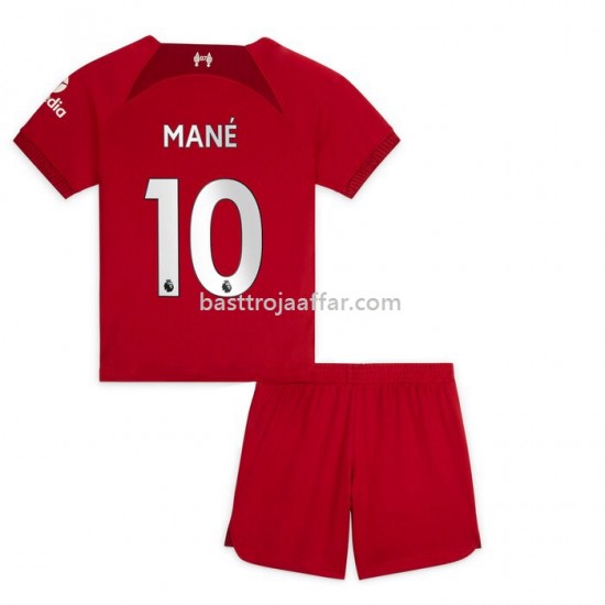 Liverpool Mane 10 Barn Hemma Fotbollströja 2022/23 Kortärmad