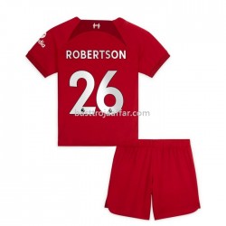 Liverpool Robertson 26 Barn Hemma Fotbollströja 2022/23 Kortärmad Liverpool Robertson 26 Barn Hemma Fotbollströja 2022/23 Kortärmad
