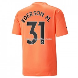 Manchester City Ederson M. 31 Målvakt Tredje Fotbollströja 2022/23 Kortärmad
