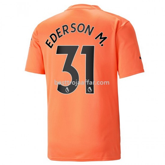 Manchester City Ederson M. 31 Målvakt Tredje Fotbollströja 2022/23 Kortärmad