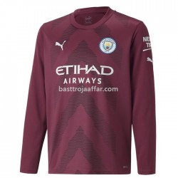 Manchester City Målvakt Hemma Fotbollströja 2022/23 Långärmad Manchester City Målvakt Hemma Fotbollströja 2022/23 Långärmad