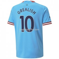 Manchester City Grealish 10 Hemma Fotbollströja 2022/23 Kortärmad Manchester City Grealish 10 Hemma Fotbollströja 2022/23 Kortärmad