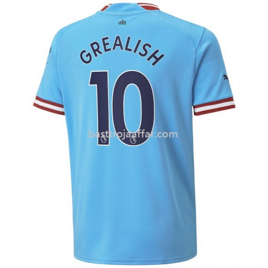 Manchester City Grealish 10 Hemma Fotbollströja 2022/23 Kortärmad