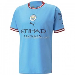 Manchester City Hemma Fotbollströja 2022/23 Kortärmad Manchester City Hemma Fotbollströja 2022/23 Kortärmad