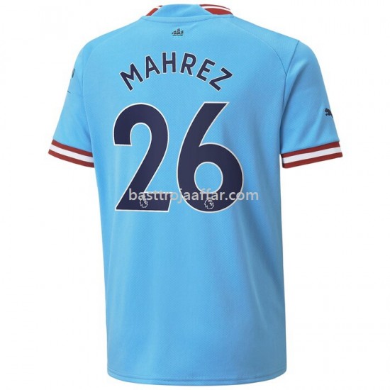Manchester City Mahrez 26 Hemma Fotbollströja 2022/23 Kortärmad