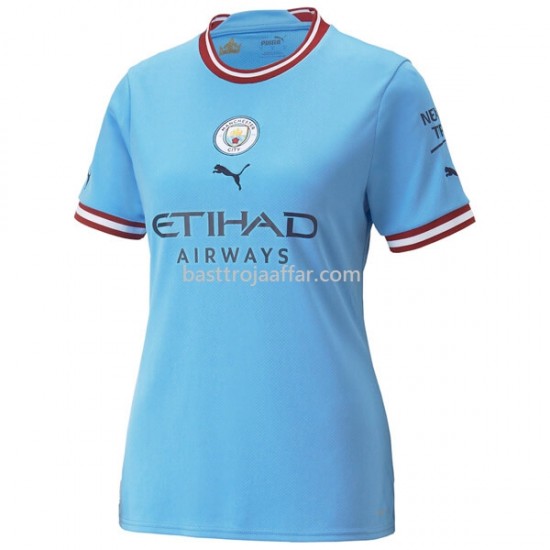 Manchester City Dam Hemma Fotbollströja 2022/23 Kortärmad