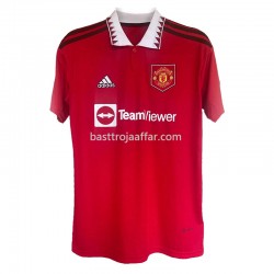 Manchester United Hemma Fotbollströja 2022/23 Kortärmad Manchester United Hemma Fotbollströja 2022/23 Kortärmad