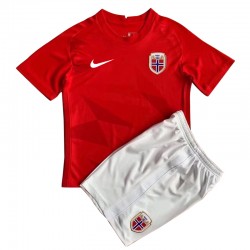 Norge Barn Hemma Fotbollströja 2022 Kortärmad Norge Barn Hemma Fotbollströja 2022 Kortärmad