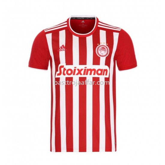 Olympiacos Hemma Fotbollströja 2021-2022 Kortärmad