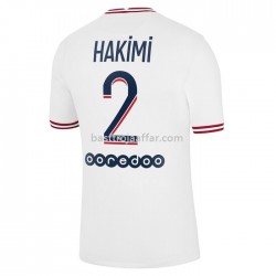 Paris Saint-Germain Hakimi 2 Fjärde Fotbollströja 2021-2022 Kortärmad