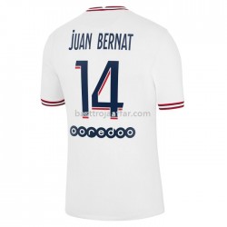 Paris Saint-Germain Juan Bernat 14 Fjärde Fotbollströja 2021-2022 Kortärmad