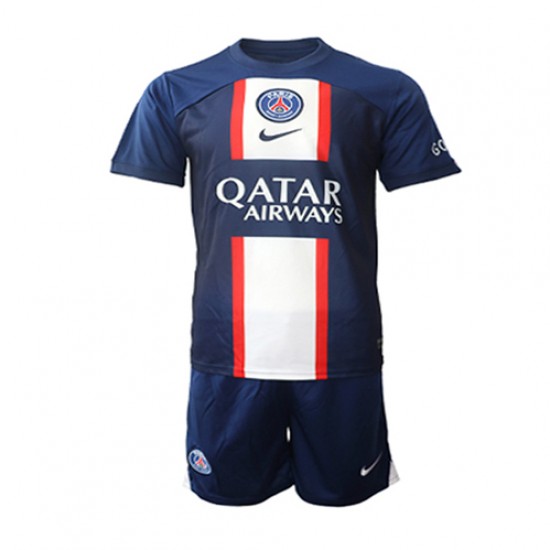 Paris Saint-Germain Barn Hemma Fotbollströja 2022/23 Kortärmad
