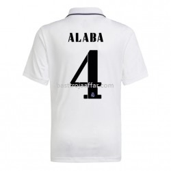 Real Madrid Alaba 4 Hemma Fotbollströja 2022/23 Kortärmad Real Madrid Alaba 4 Hemma Fotbollströja 2022/23 Kortärmad
