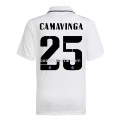 Real Madrid Camavinga 25 Hemma Fotbollströja 2022/23 Kortärmad Real Madrid Camavinga 25 Hemma Fotbollströja 2022/23 Kortärmad