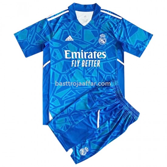 Real Madrid Målvakt Barn Hemma Fotbollströja 2022/23 Kortärmad
