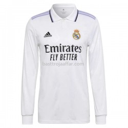 Real Madrid Hemma Fotbollströja 2022/23 Långärmad Real Madrid Hemma Fotbollströja 2022/23 Långärmad