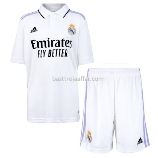Real Madrid Barn Hemma Fotbollströja 2022/23 Kortärmad