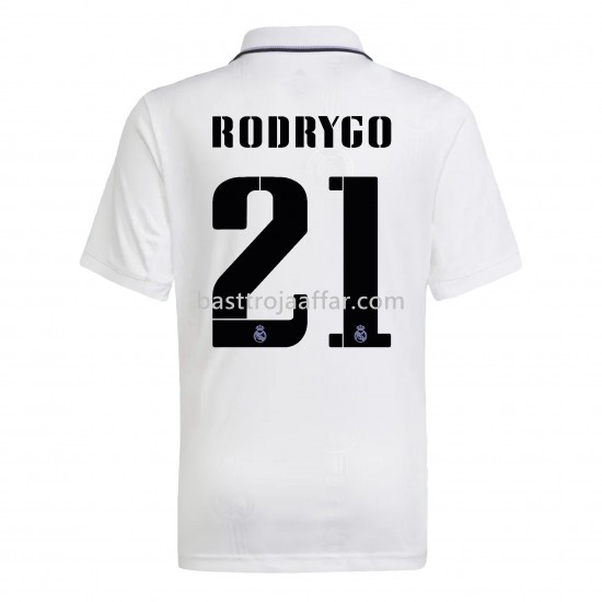 Real Madrid Rodrygo 21 Hemma Fotbollströja 2022/23 Kortärmad