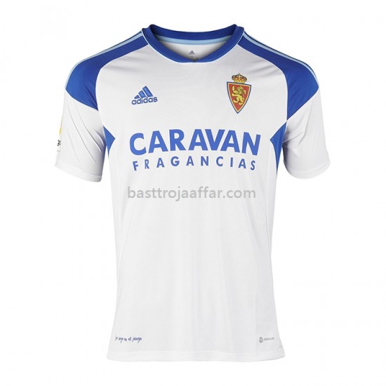 Real Zaragoza Hemma Fotbollströja 2022/23 Kortärmad