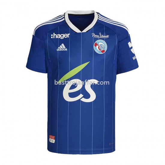 Strasbourg Hemma Fotbollströja 2022/23 Kortärmad