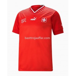 Schweiz Hemma Fotbollströja VM 2022 Kortärmad