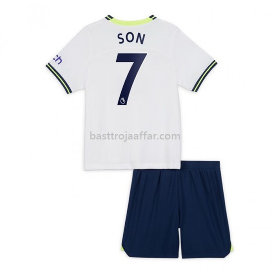 Tottenham Hotspur Heung-min 7 Barn Hemma Fotbollströja 2022/23 Kortärmad