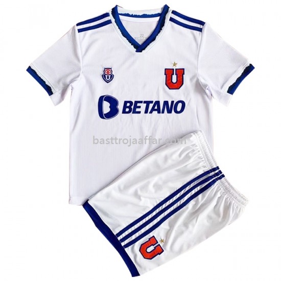 Universidad de Chile Barn Borta Fotbollströja 2022 Kortärmad
