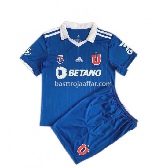 Universidad de Chile Barn Hemma Fotbollströja 2022 Kortärmad