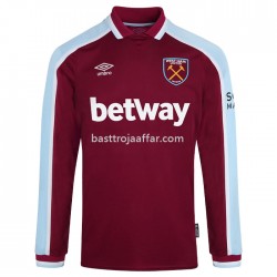 West Ham United Hemma Fotbollströja 2021-2022 Långärmad