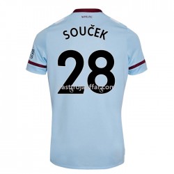 West Ham United Tomas Borta Fotbollströja 2021-2022 Kortärmad West Ham United Tomas Borta Fotbollströja 2021-2022 Kortärmad