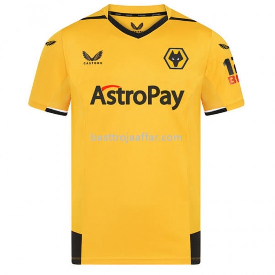 Wolverhampton Wanderers Hemma Fotbollströja 2022/23 Kortärmad