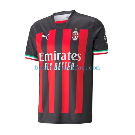 AC Milan Män Hemma Fotbollströja 2022-2023 Kortärmad