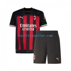 AC Milan Barn Hemma Fotbollströja 2022-2023 Kortärmad