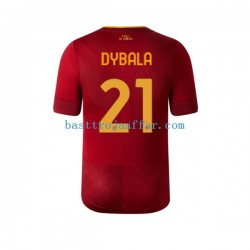 AS Roma Dybala 21 Män Hemma Fotbollströja 2022-2023 Kortärmad