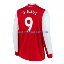 Arsenal Gabriel Jesus 9 Män Hemma Fotbollströja 2022-2023 Långärmad