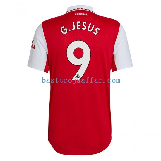 Arsenal Gabriel Jesus 9 Män Hemma Fotbollströja 2022-2023 Kortärmad