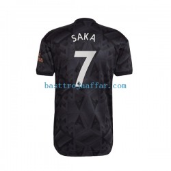 Arsenal Saka 7 Män Borta Fotbollströja 2022-2023 Kortärmad