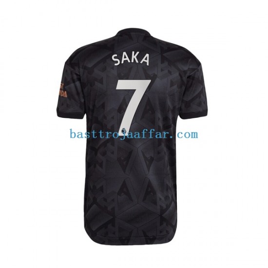 Arsenal Saka 7 Män Borta Fotbollströja 2022-2023 Kortärmad