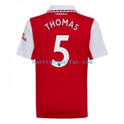 Arsenal Thomas Partey 5 Män Hemma Fotbollströja 2022-2023 Kortärmad