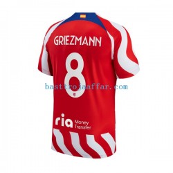 Atlético Madrid Antoine Griezmann 8 Män Hemma Fotbollströja 2022-2023 Kortärmad Atlético Madrid Antoine Griezmann 8 Män Hemma Fotbollströja 2022-2023 Kortärmad