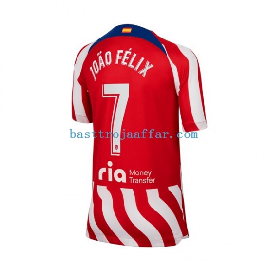 Atlético Madrid Joao Felix 7 Män Hemma Fotbollströja 2022-2023 Kortärmad