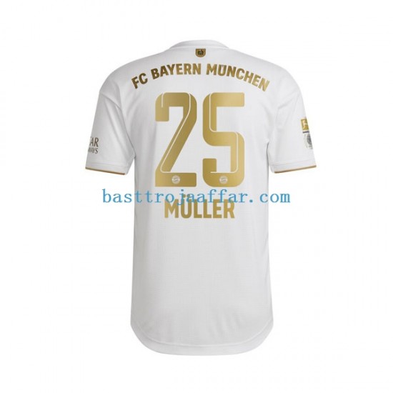 FC Bayern München Thomas Muller 25 Män Borta Fotbollströja 2022-2023 Kortärmad