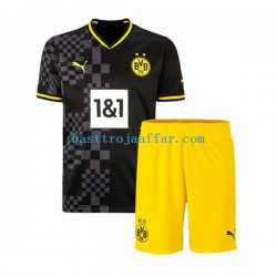 Borussia Dortmund Barn Borta Fotbollströja 2022-2023 Kortärmad
