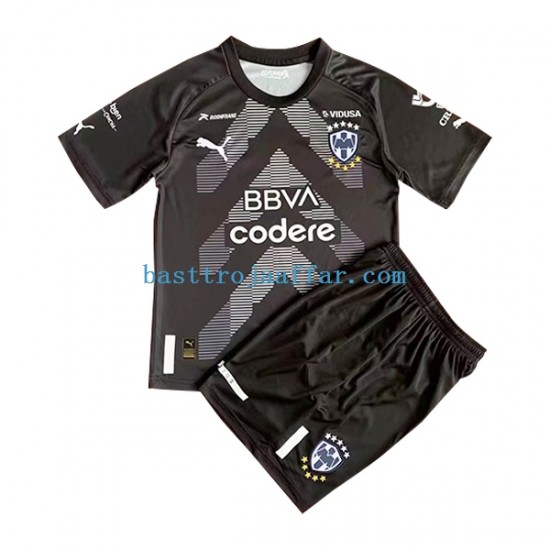 CF Monterrey Målvakt Barn Borta Fotbollströja 2022-2023 Kortärmad